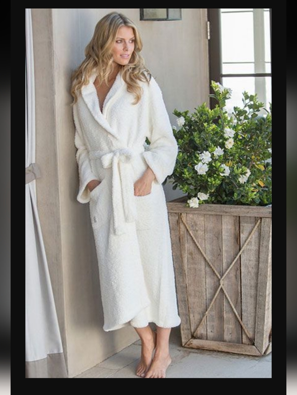 Barefoot Dreams CozyChic Pearl Robe